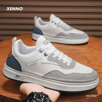 Premium Leather Lightweight Soft Bottom Men's Sneakers